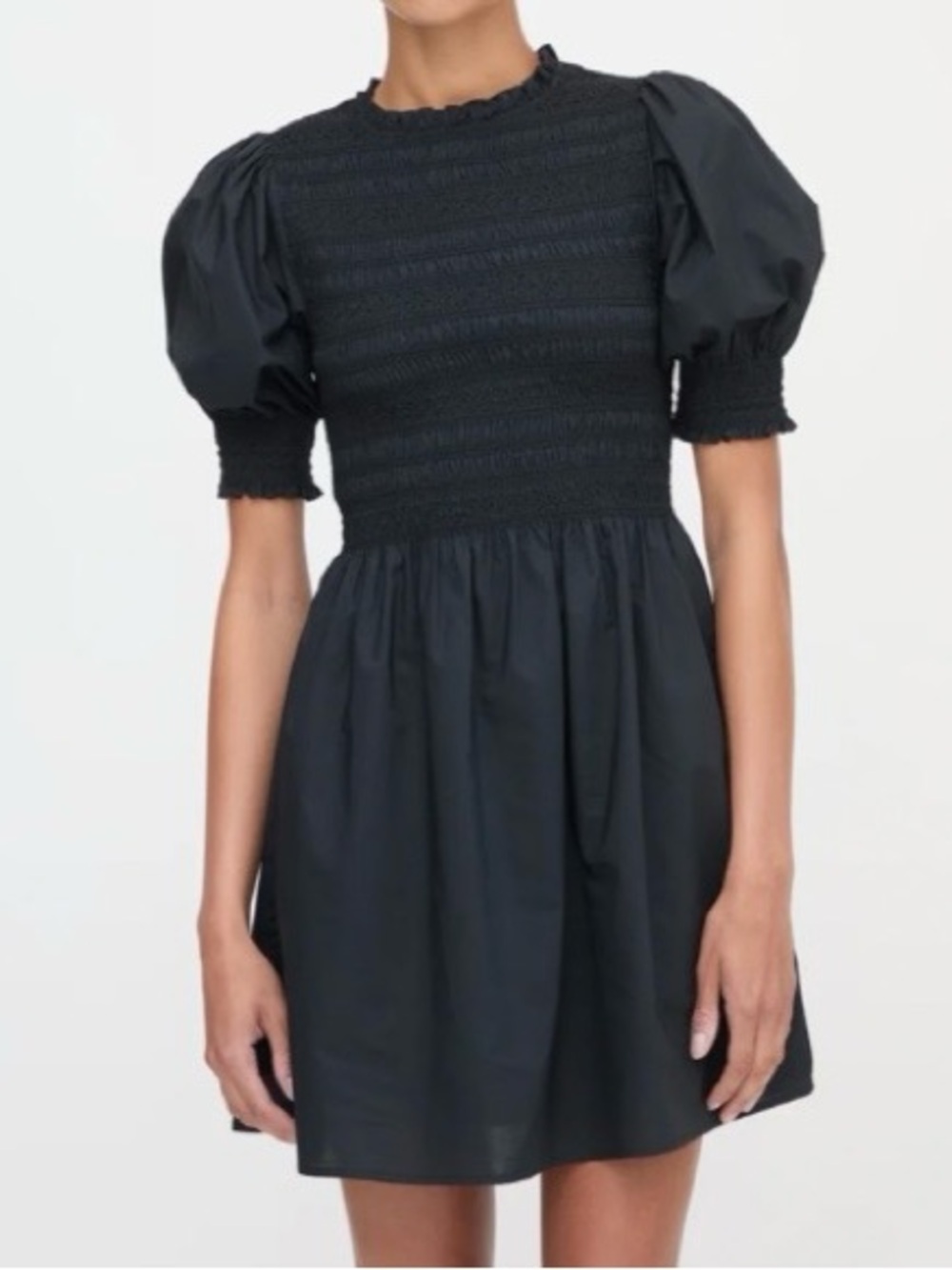 Hill House Vivi Nap Dress, Black, Size XS